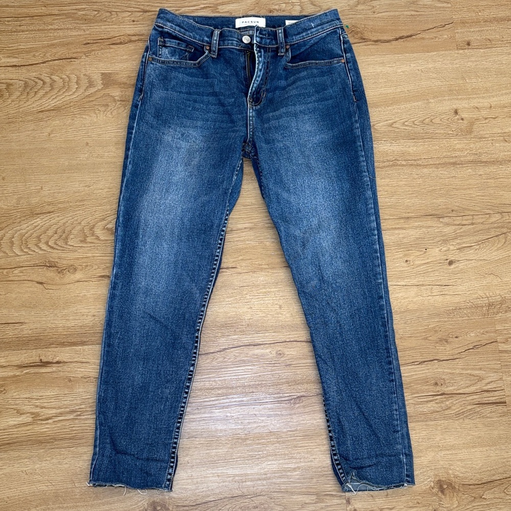 PacSun Vintage Ikon Blue Straight Leg Jeans